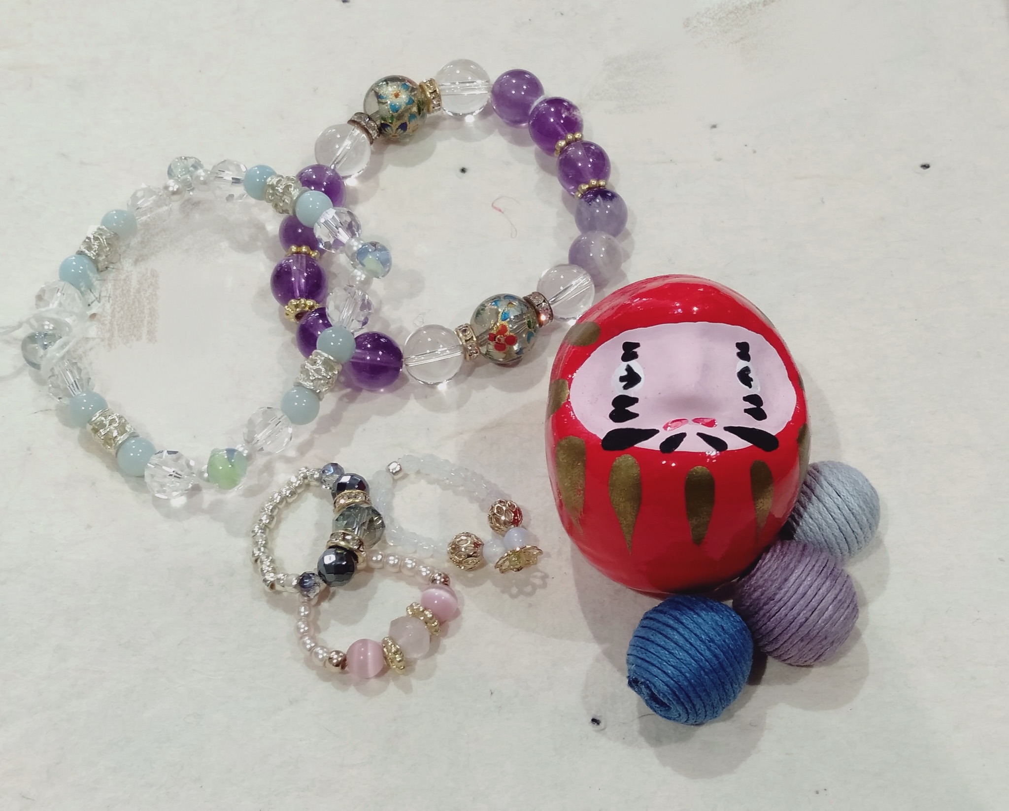 可愛いアクセサリー(*^^*) | あかね屋 | 京焼・清水焼 〜 伝統工芸体験