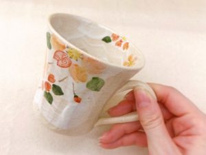 小紋桜　マグカップ
